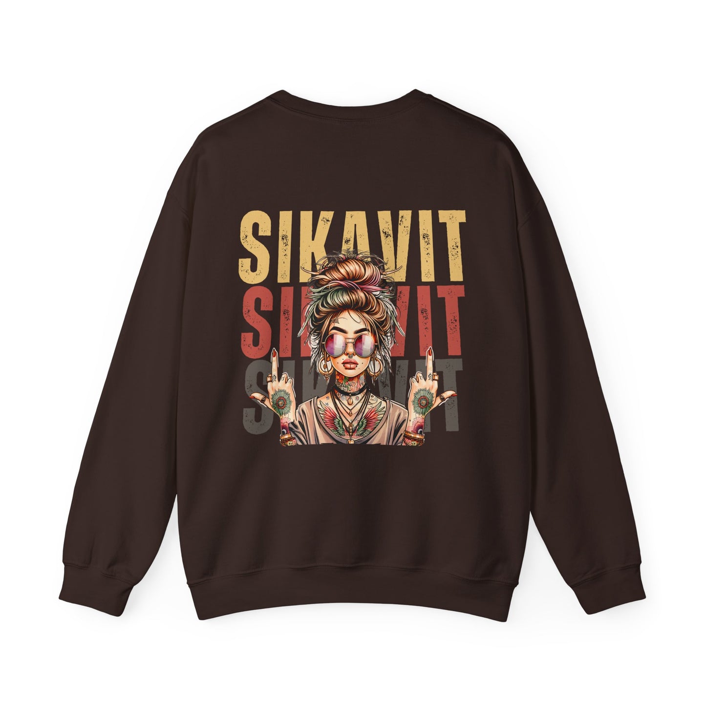 SIK CHICK Crewneck Sweatshirt