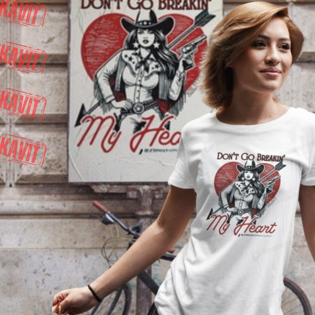 Don't Go Breakin My Heart Graphic Tee