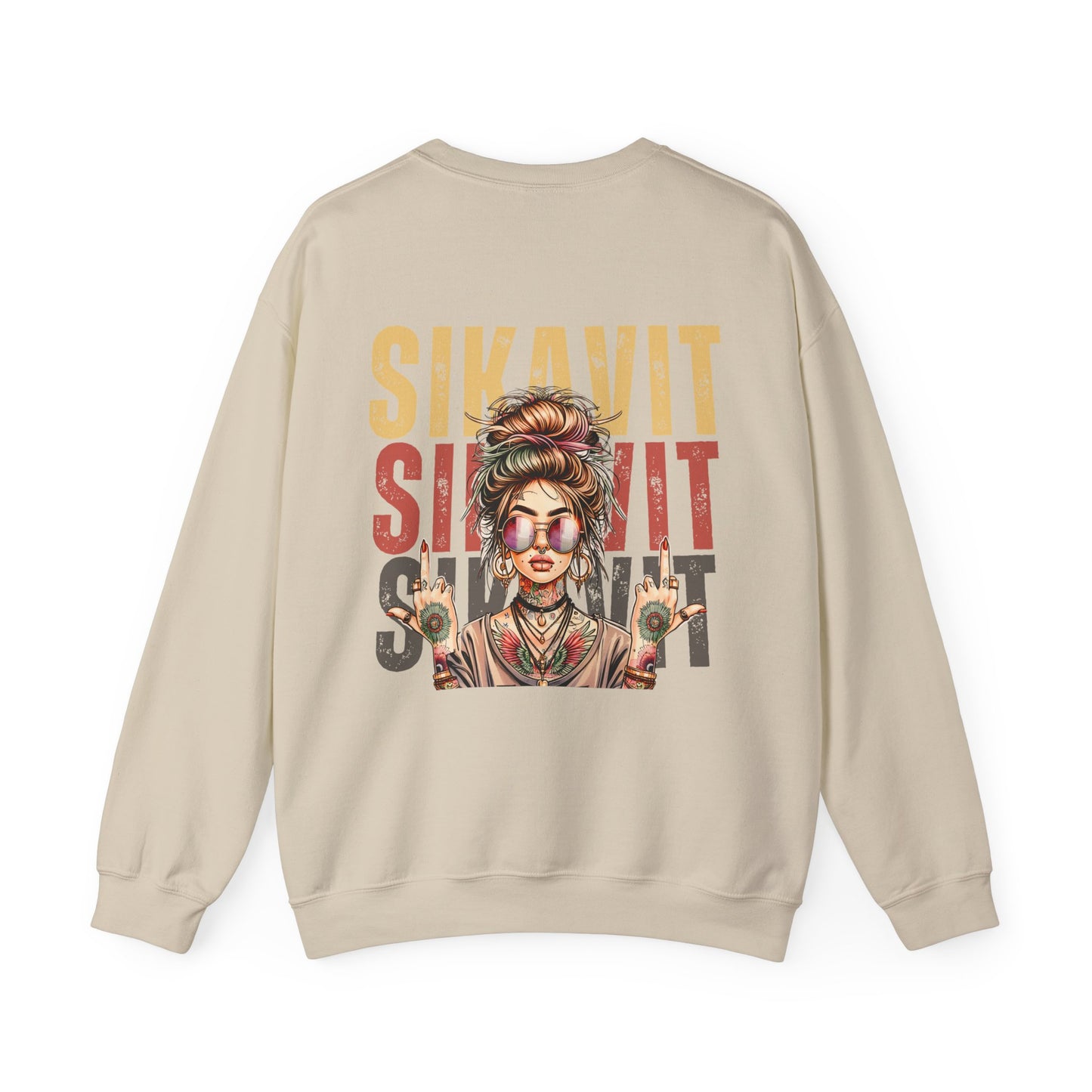 SIK CHICK Crewneck Sweatshirt