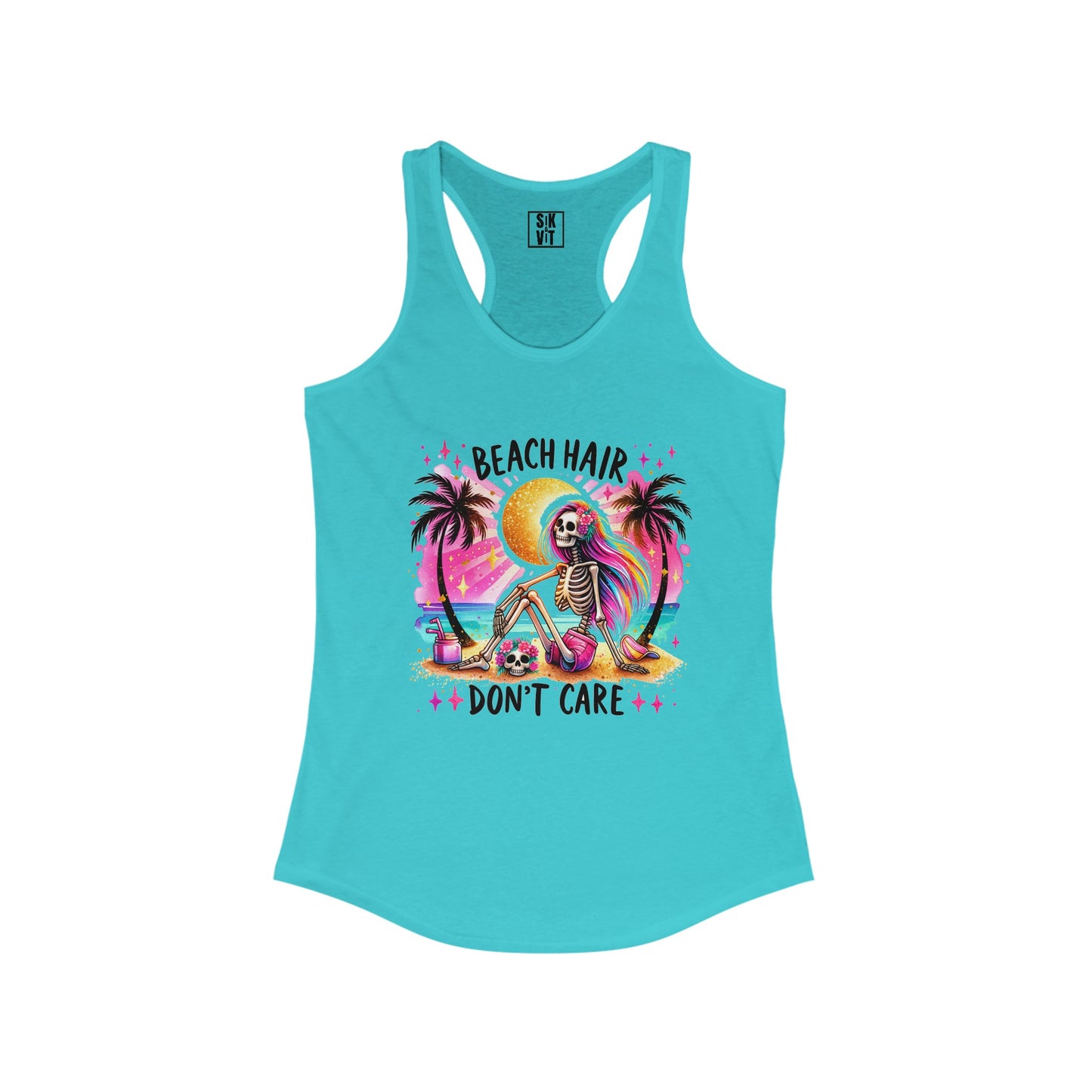 Beach Hair Racerback Tank