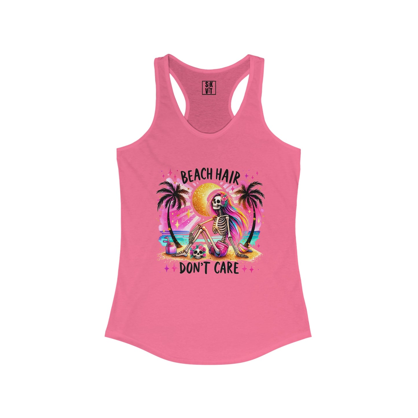 Beach Hair Racerback Tank