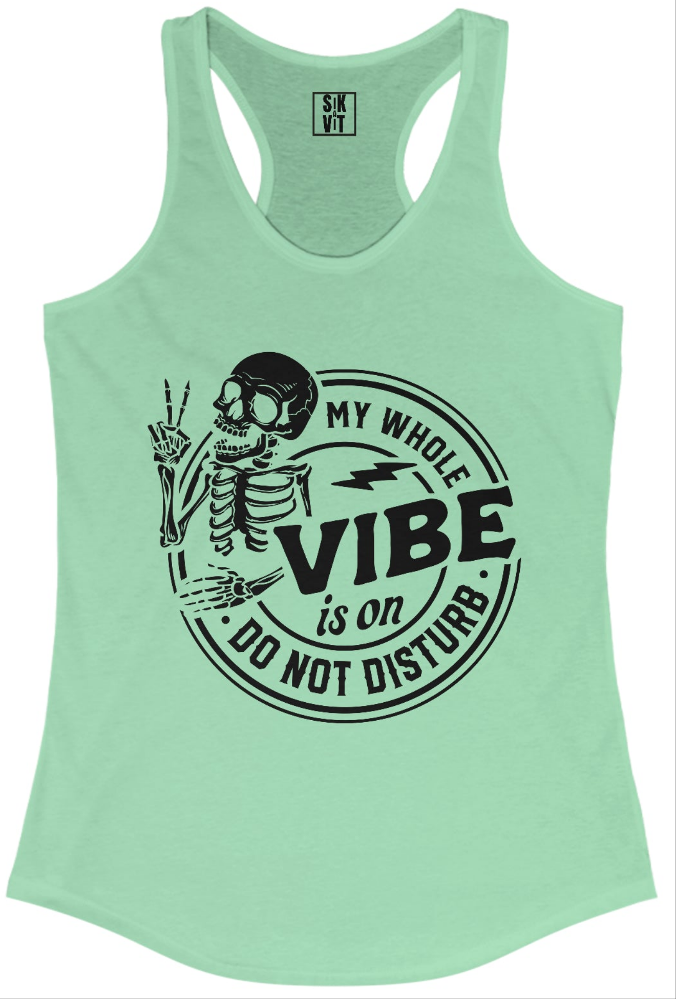 Do Not Disturb Vibes Racerback Tank