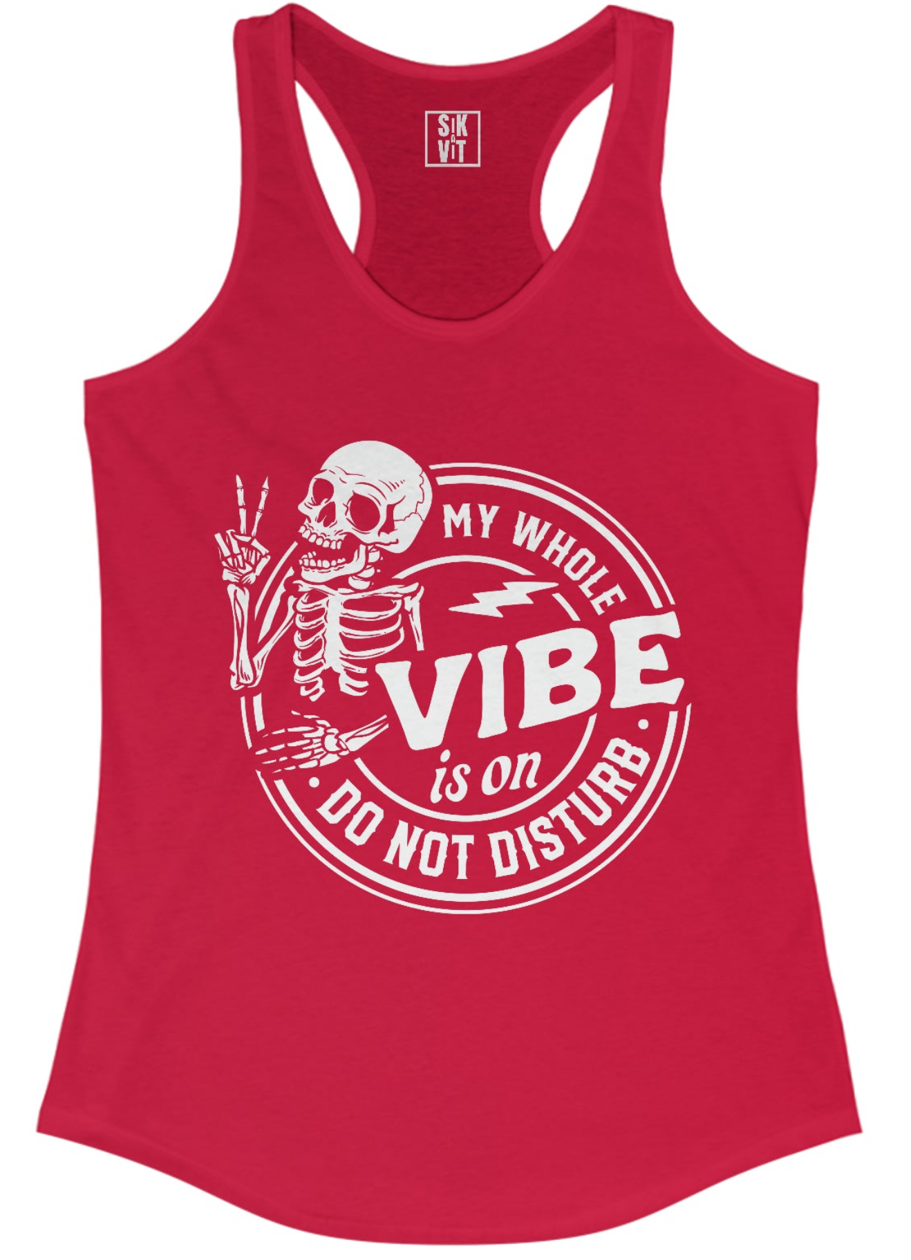Do Not Disturb Vibes Racerback Tank
