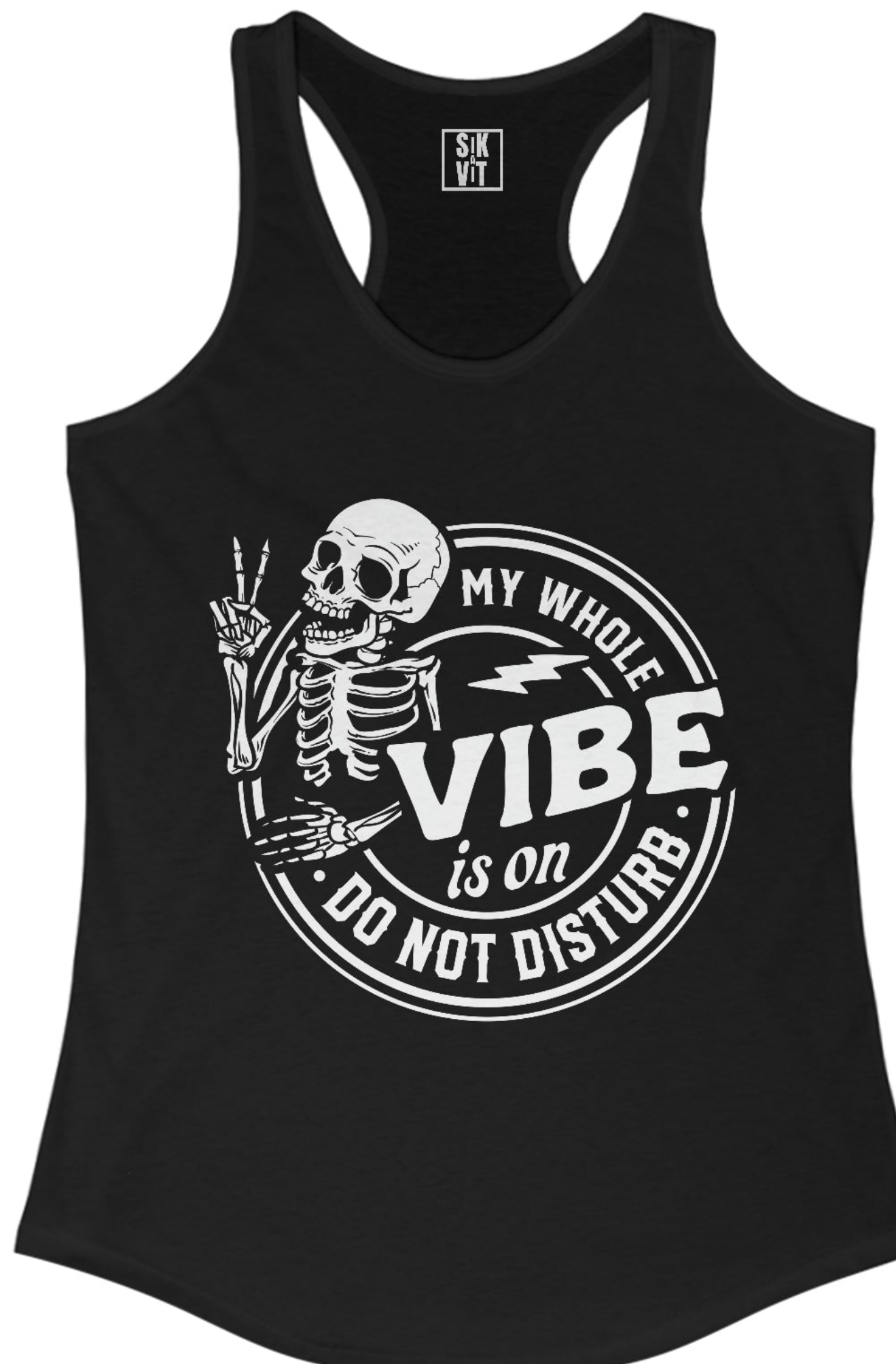 Do Not Disturb Vibes Racerback Tank