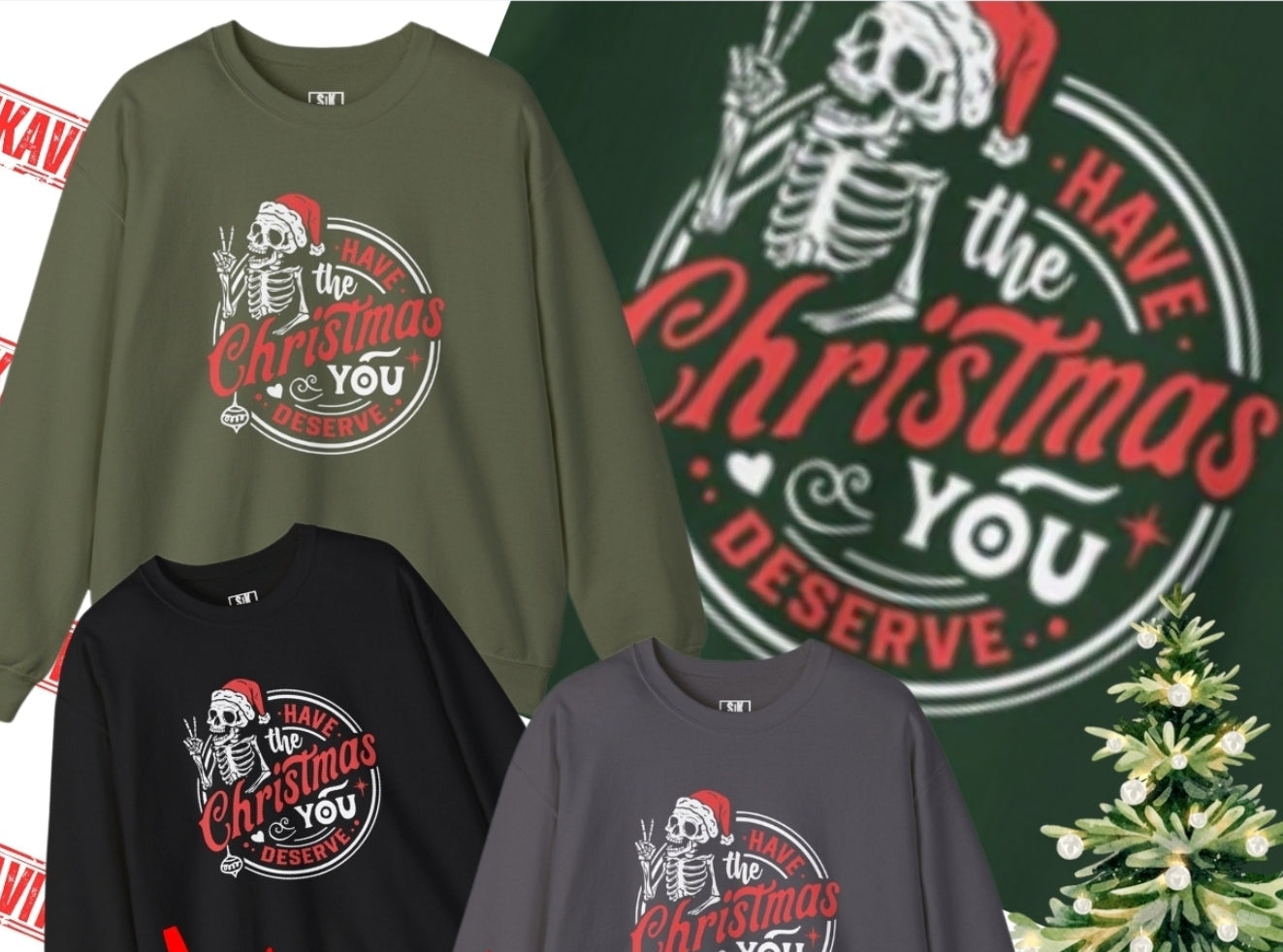 Christmas You Deserve Crewneck