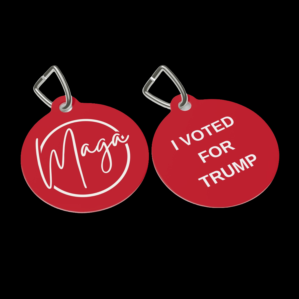 Trump / MAGA Pet Tag