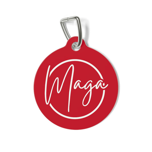 Trump / MAGA Pet Tag