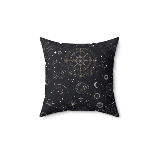 Celestial Square Pillow