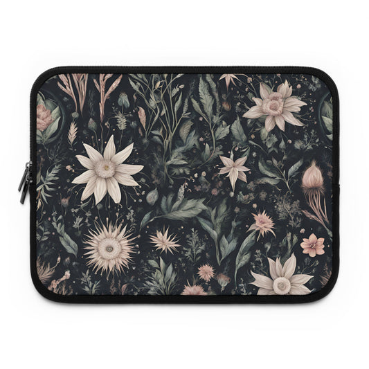 Dark Floral Laptop Sleeve