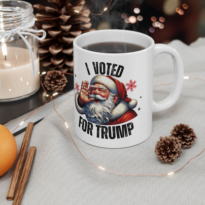 Santa Voted Mug