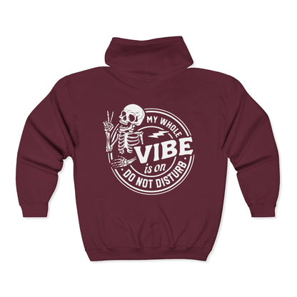 DND Vibe Zip Up Sweatshirt