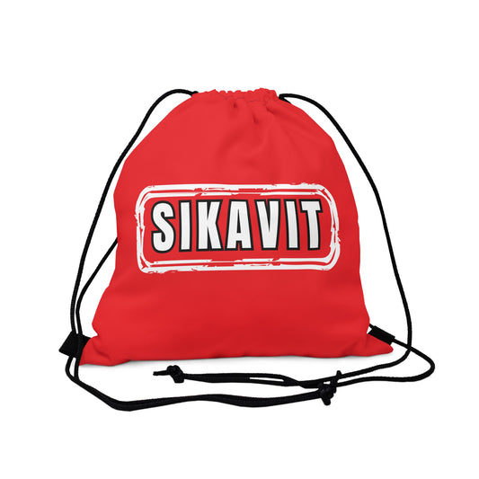 SIK Stamped Drawstring Bag