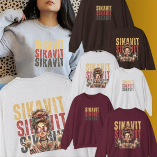 SIK CHICK Crewneck Sweatshirt