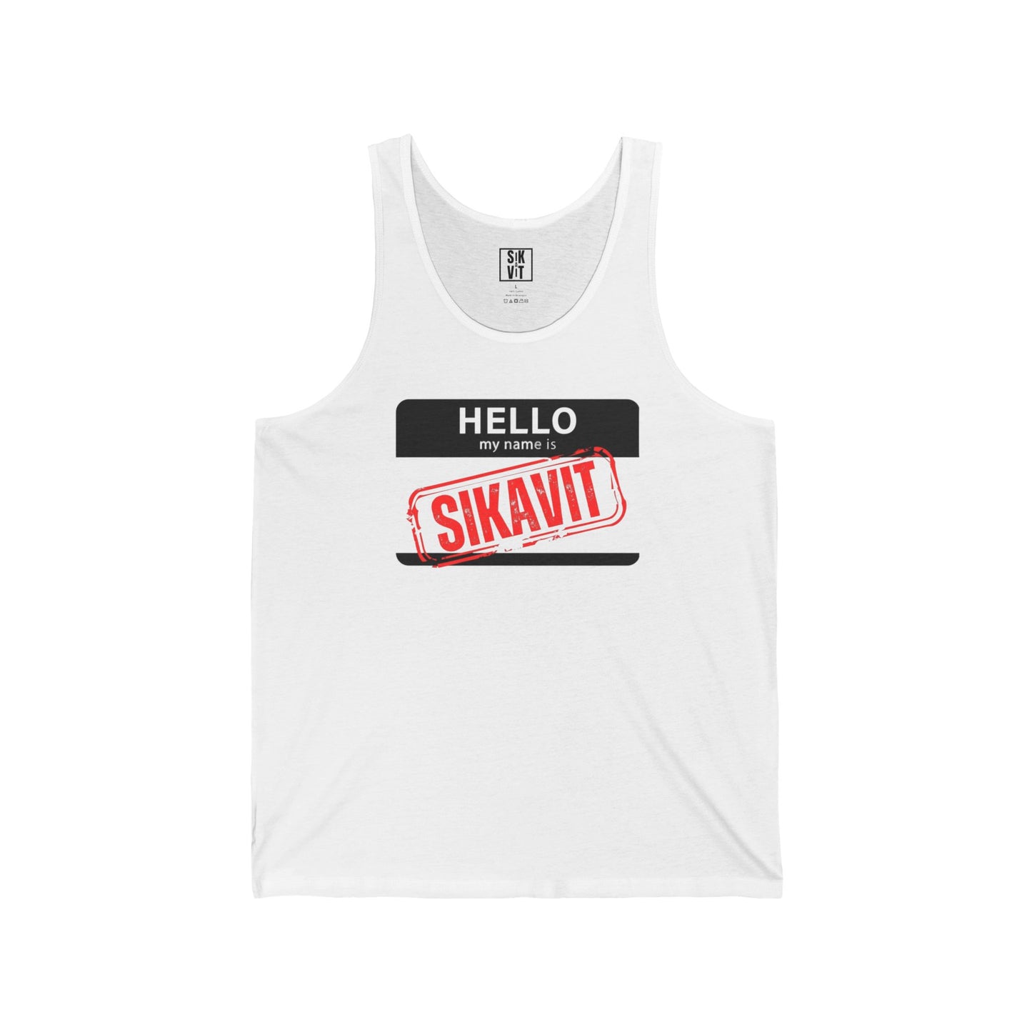 SIKAVIT Name Tag Tank