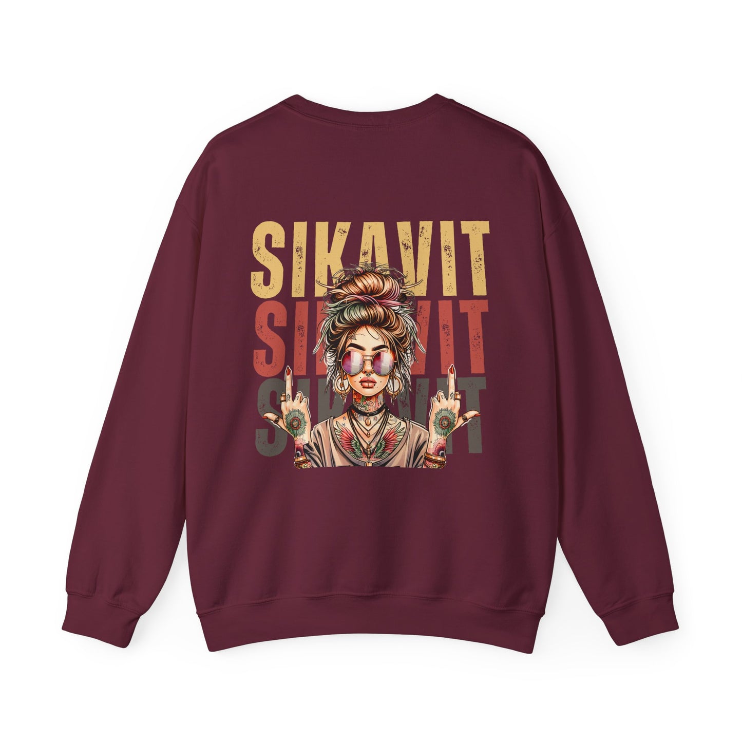 SIK CHICK Crewneck Sweatshirt