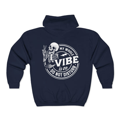 DND Vibe Zip Up Sweatshirt