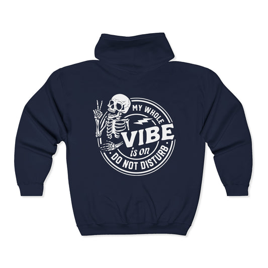 DND Vibe Zip Up Sweatshirt