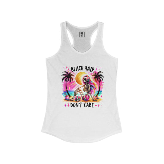 Beach Hair Racerback Tank