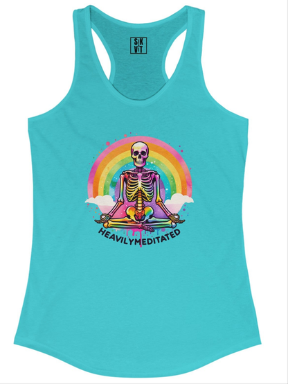 Heavily Meditated Racerback Tank