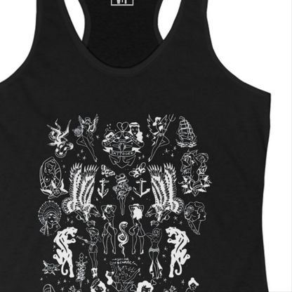 Ladies Tatt'd Racerback Tank