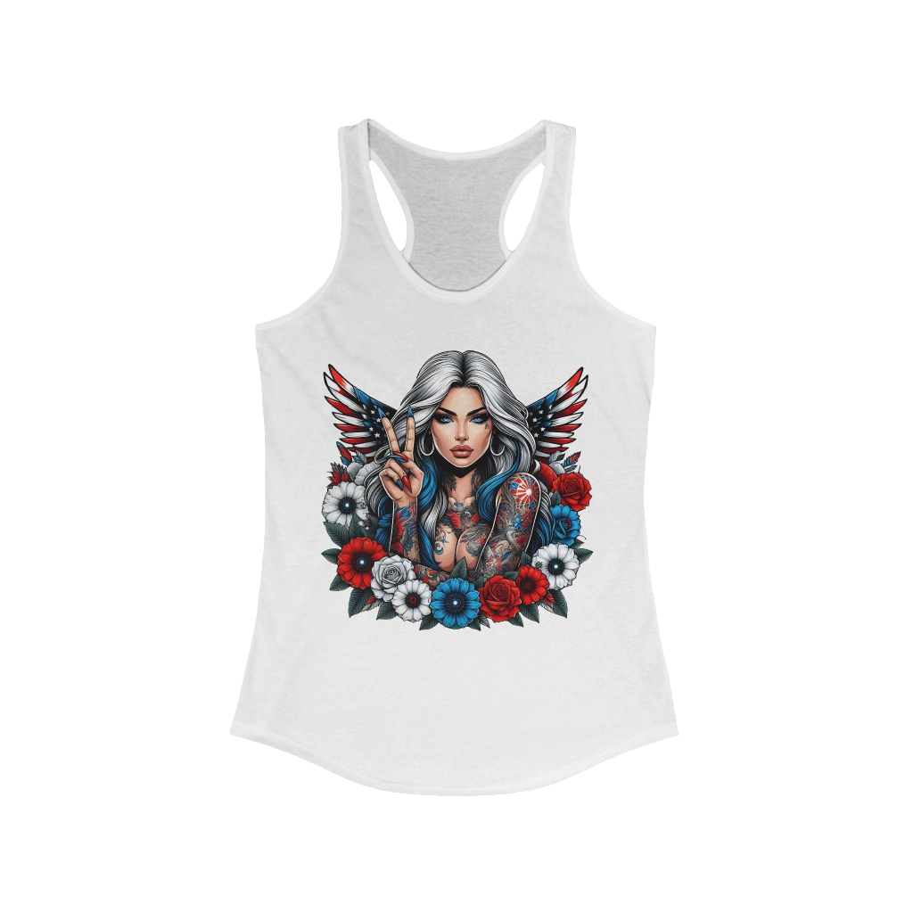 Patriot Babe Racerback Tank