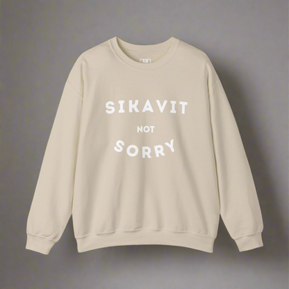 Not Sorry Crewneck