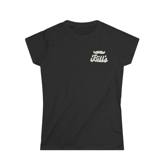 Ladies Mustache Bill's Tee